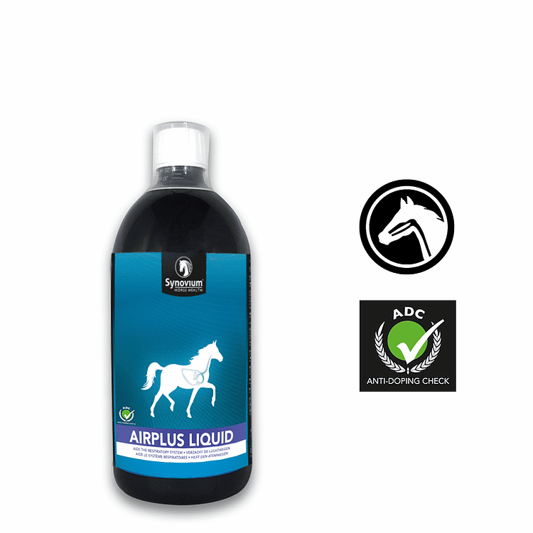 Synovium Airplus Liquid Respiratory Supplement for Horses