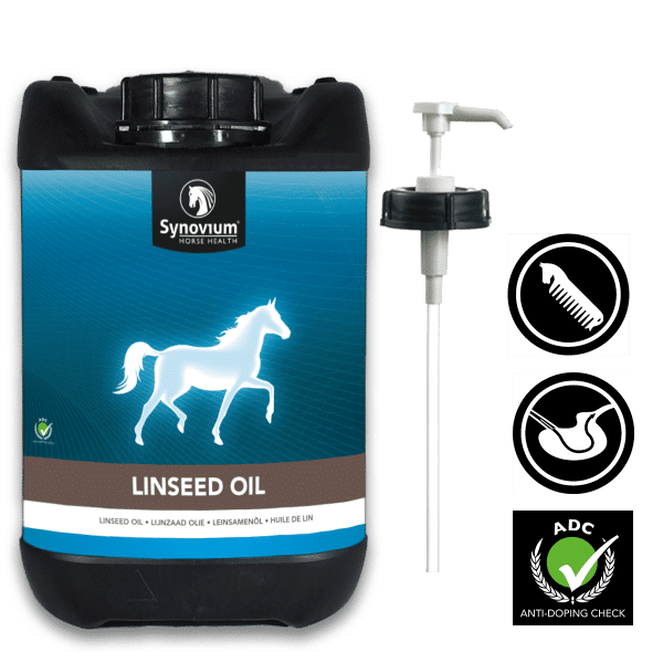 5L Pure Cold Pressed Linseed Oil for horses