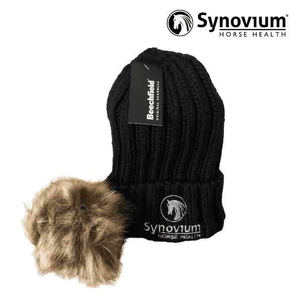 Synovium Luxury Knitted Bobble Hat - Synovium Horse Health